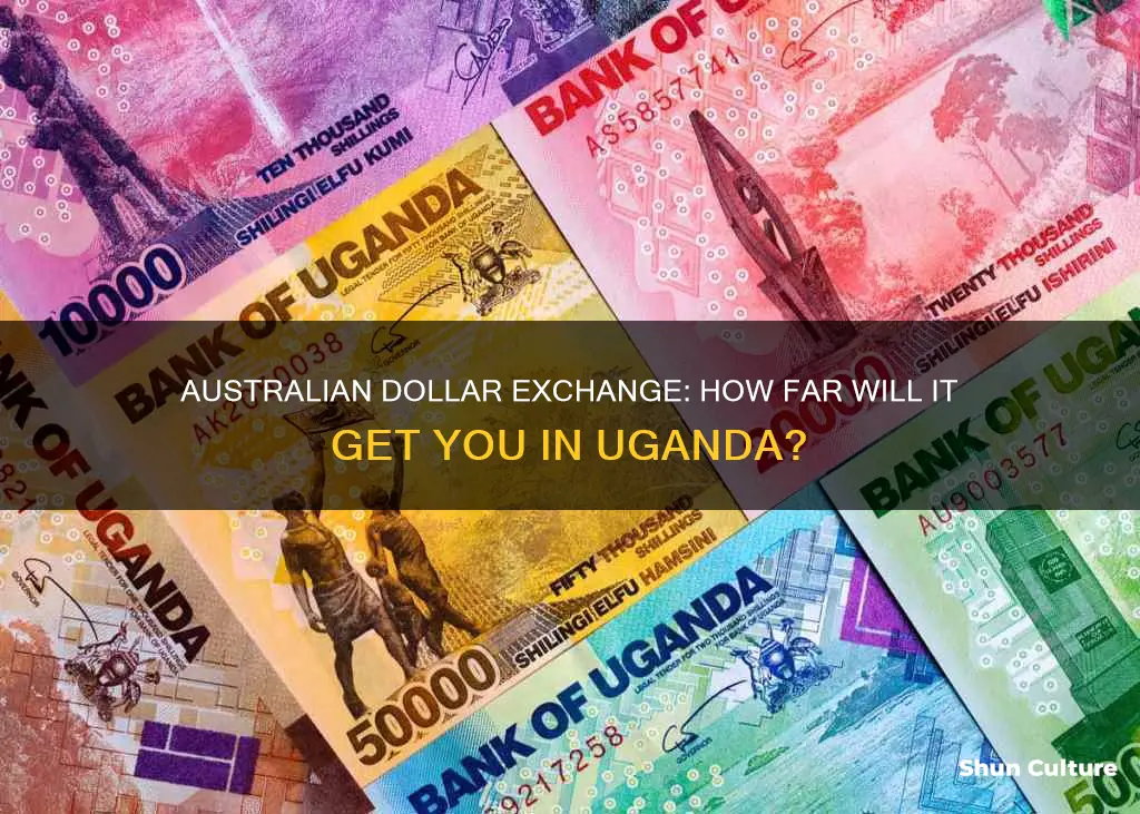 what is the exchange rate australia dallor to ugandashillings
