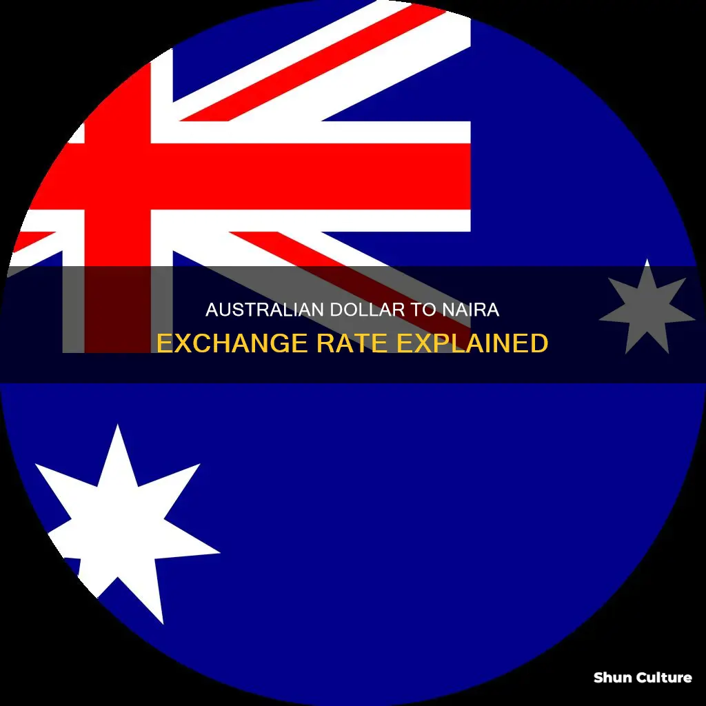 what is the exchange rate of australian dollar to naira