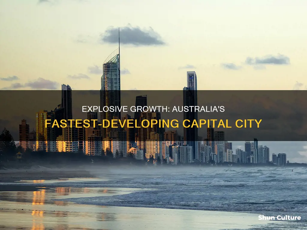 what is the fastest growing capital city in australia