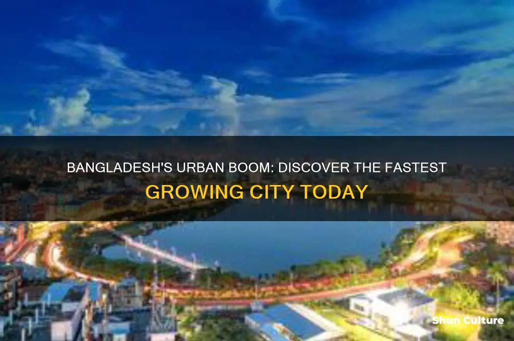 what is the fastest growing city in bangladesh