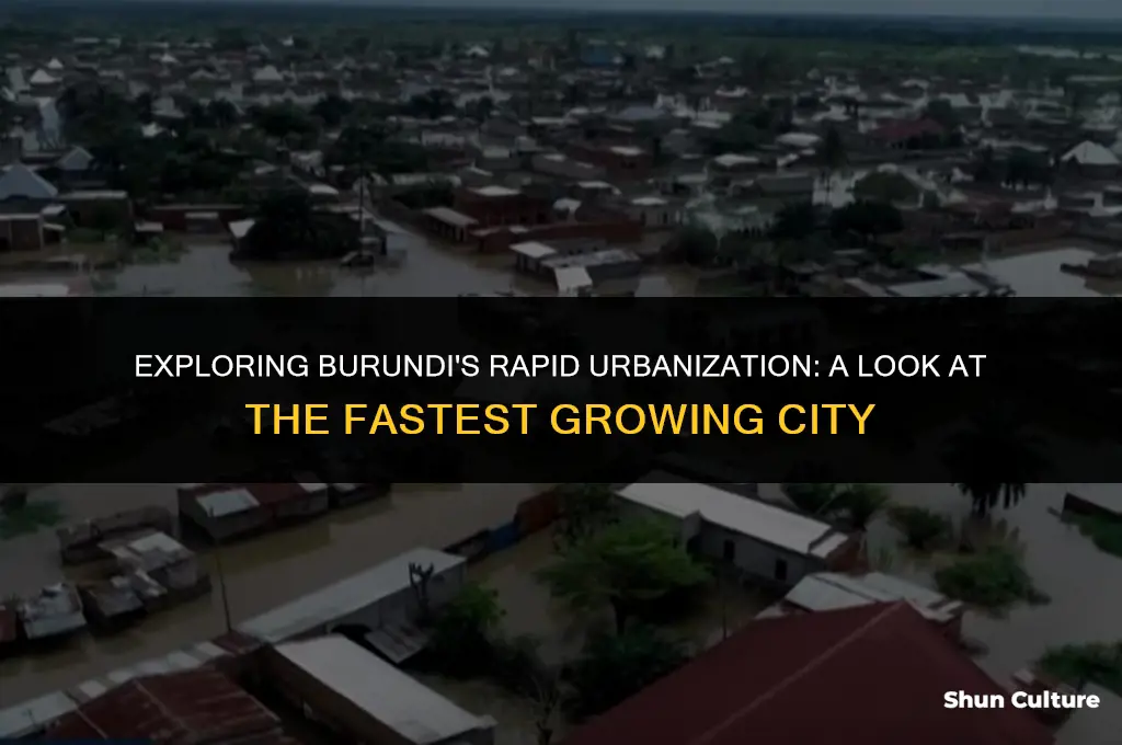 what is the fastest growing city in burundi