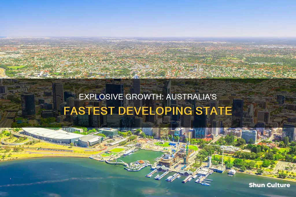 what is the fastest growing state in australia