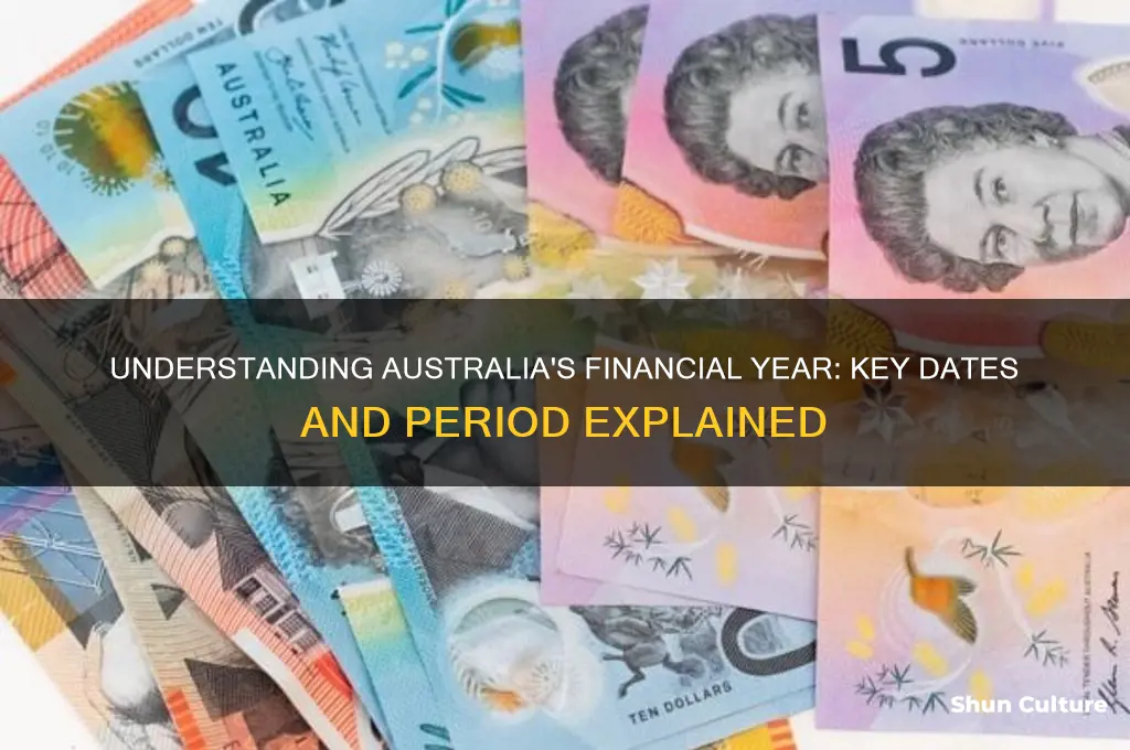 what is the financial year period in australia
