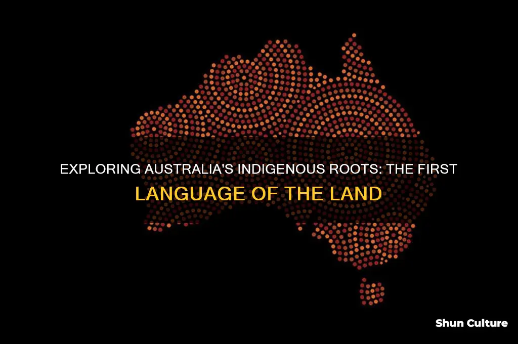 what is the first language in australia