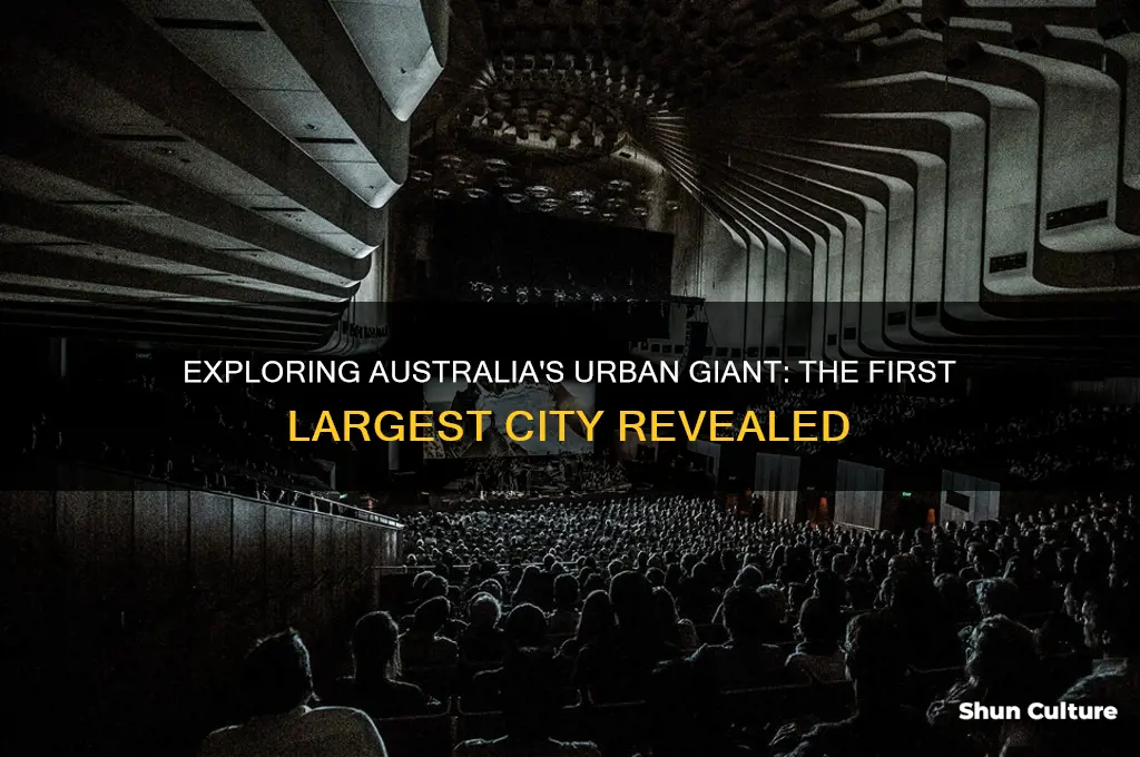 what is the first largest city in australia