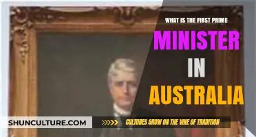 Australia's Inaugural Prime Minister: Unveiling the Nation's First Leader