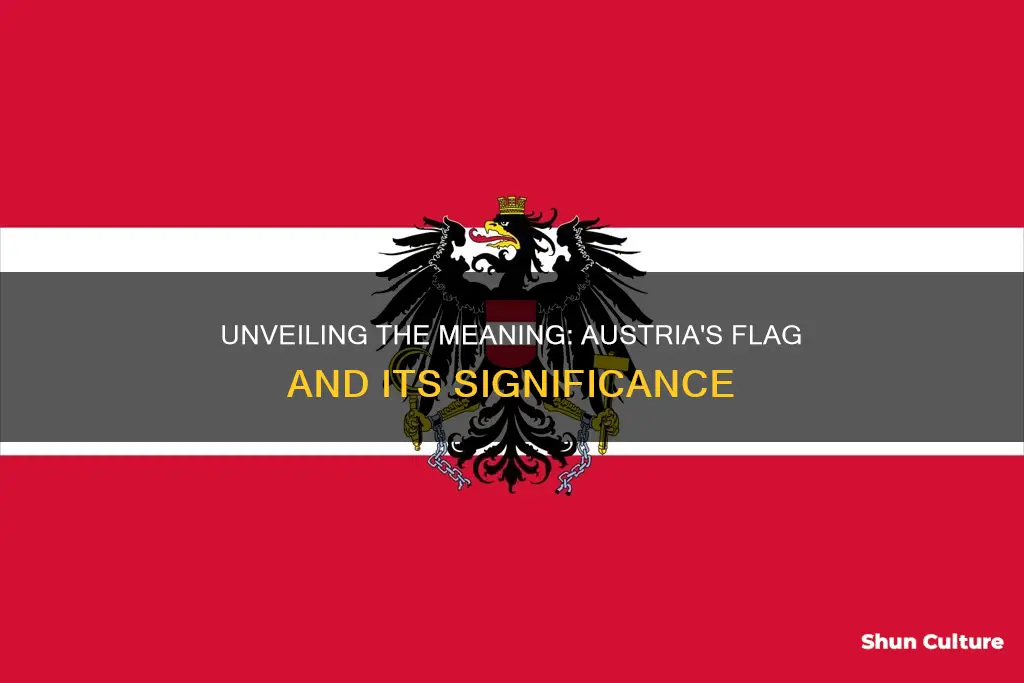 what is the flag of austria