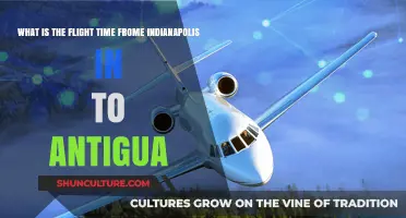 Indianapolis to Antigua: Discover the Average Flight Duration
