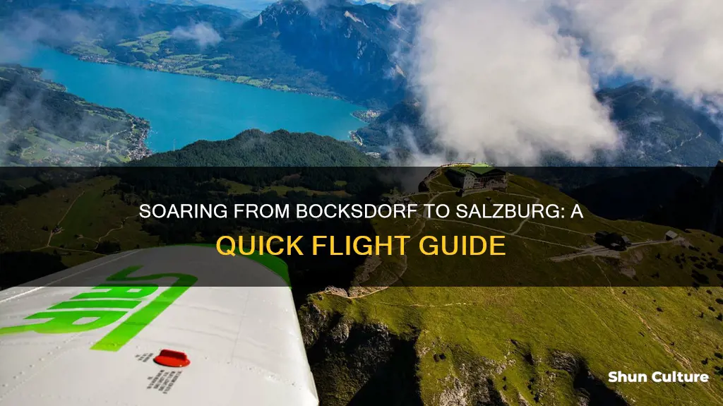 what is the flying time from bocksdorf austria to salzburg