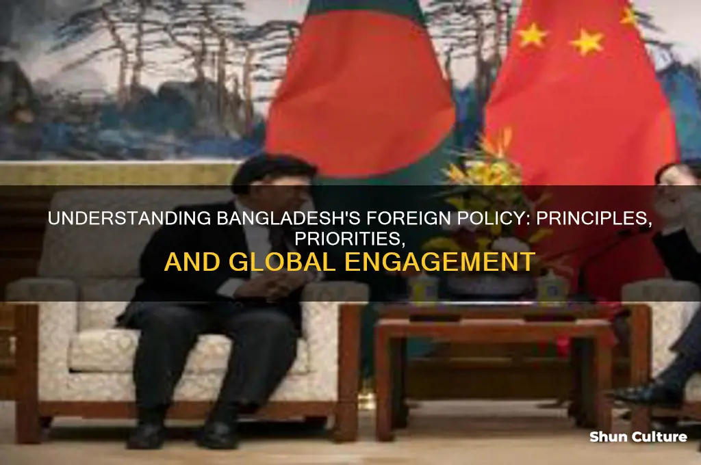 what is the foreign policy of bangladesh