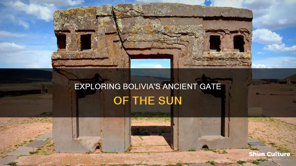 what is the gate of the sun bolivia