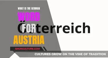 German for 'Austria': A Linguistic Journey