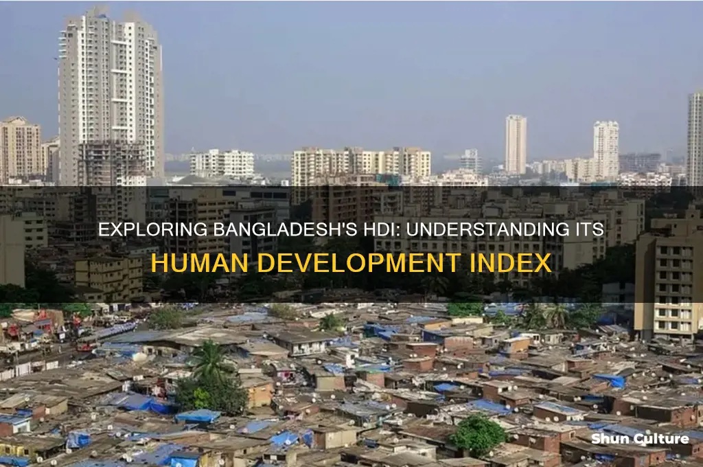 what is the hdi of bangladesh