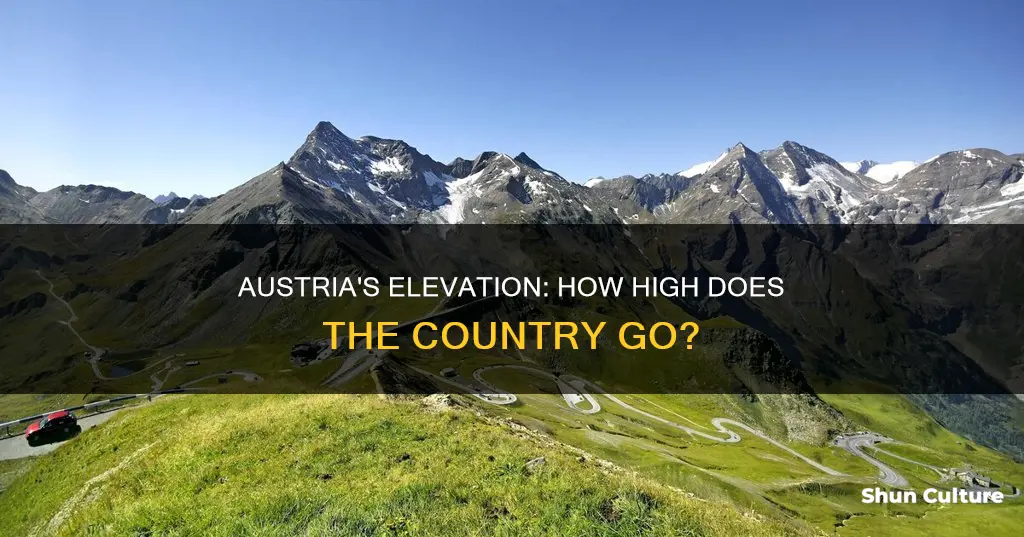 what is the height of austria