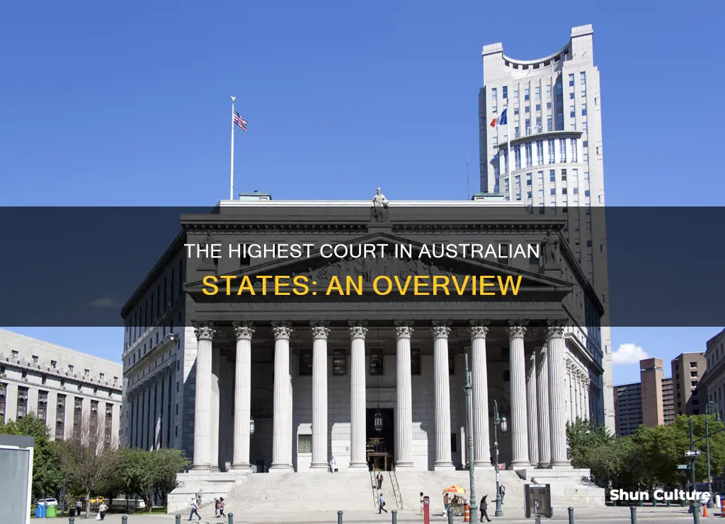 what is the highest court at state level in australia