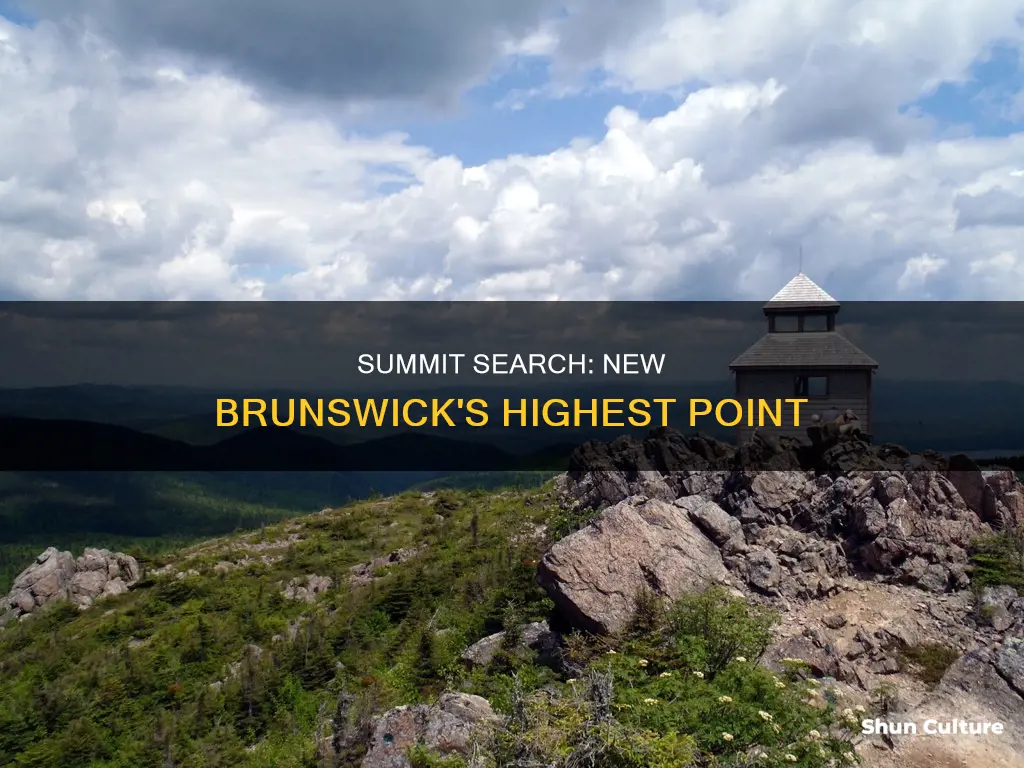 what is the highest point in new brunswick