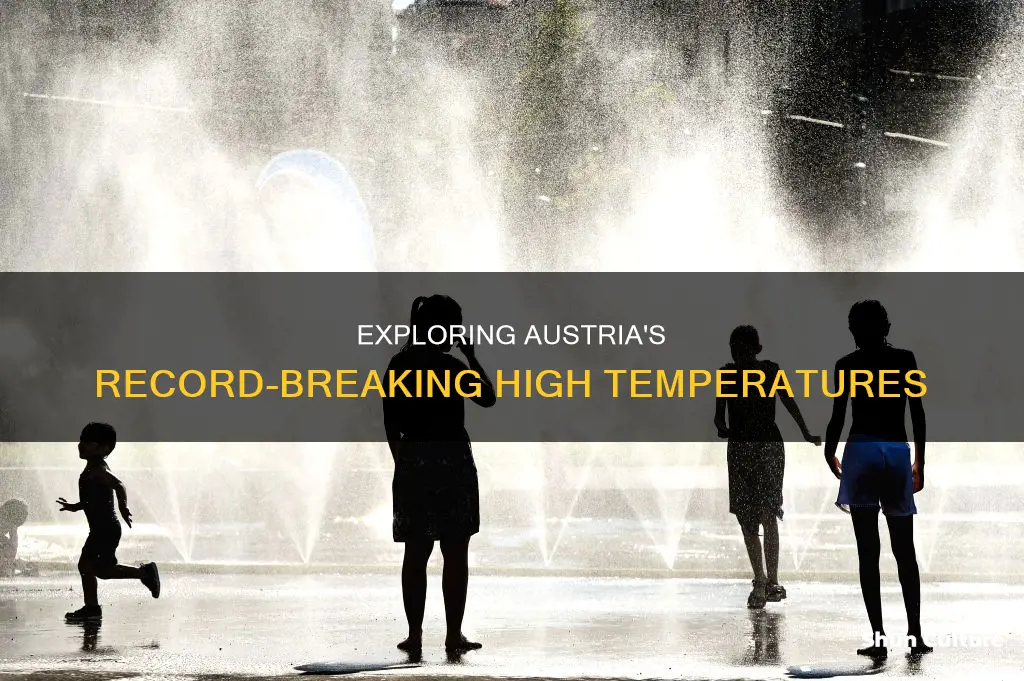 what is the highest temperature in austria