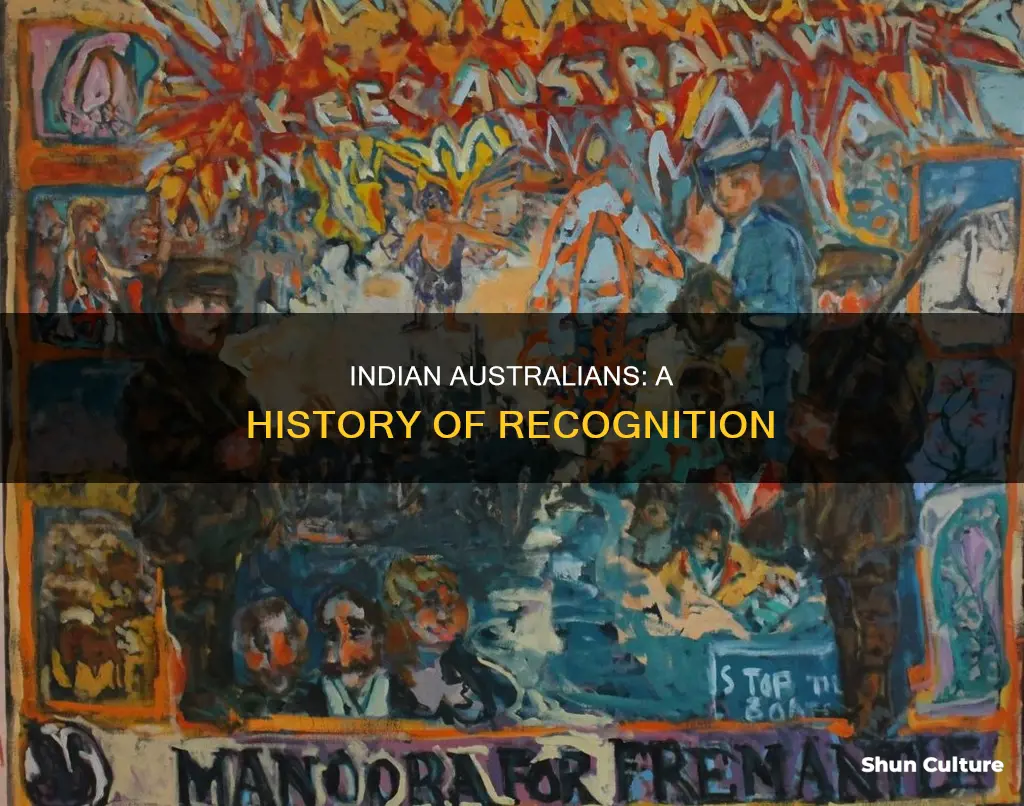 what is the history indian australians being recognized in australia