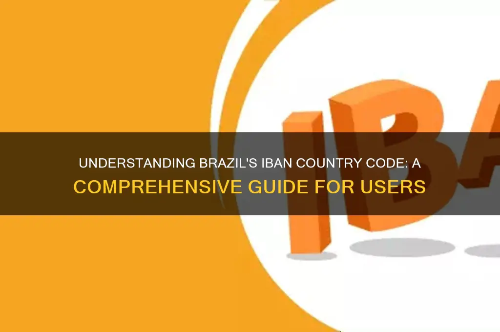 what is the iban country code for brazil