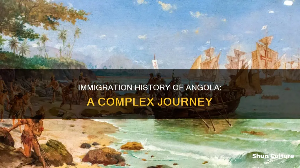 what is the immigration history in angola