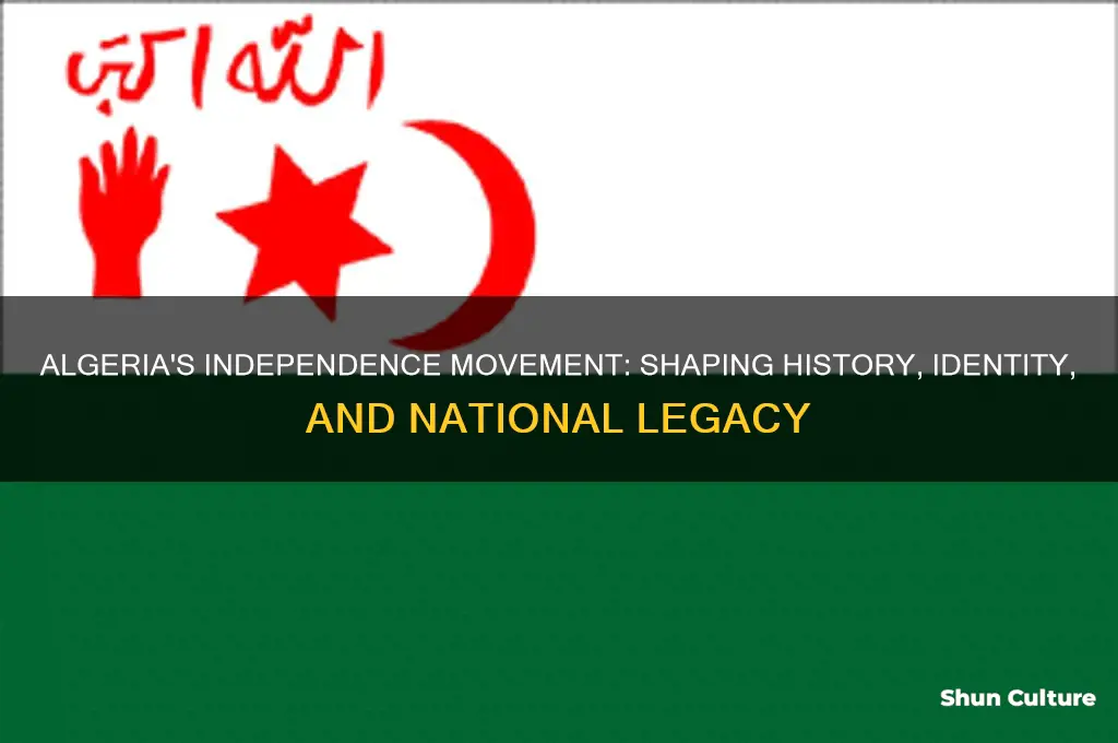 what is the impact of the independence movement in algeria