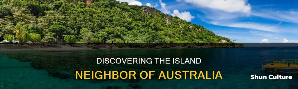 what is the island next to australia