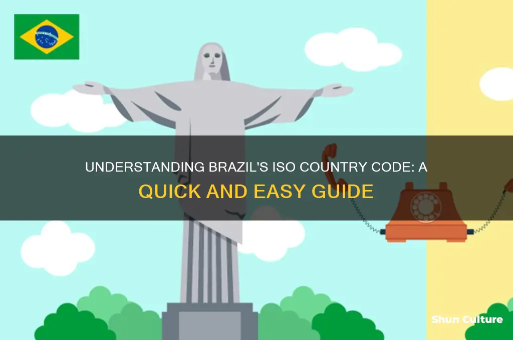what is the iso country code for brazil