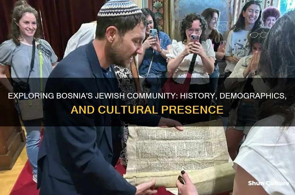 what is the jewish population in bosnia