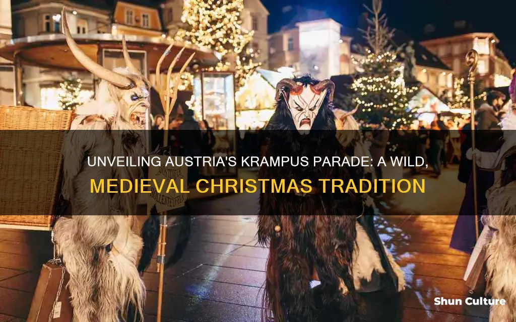 what is the krampus parade in austria