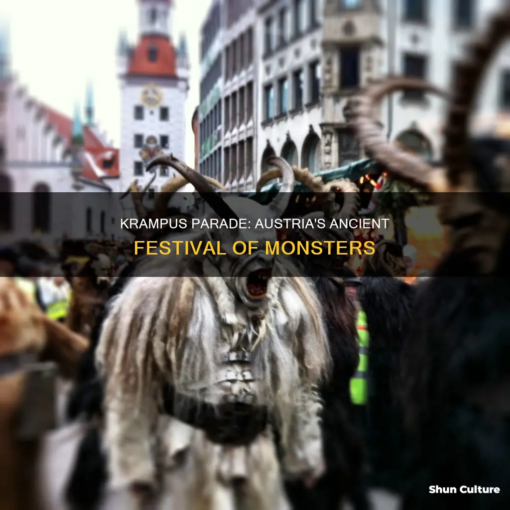 what is the krampus parade in austria