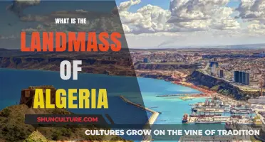 Exploring Algeria's Landmass: Size, Geography, and Territorial Extent