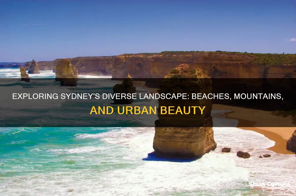 what is the landscape of sydney australia