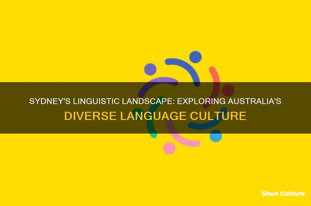 what is the language in sydney australia