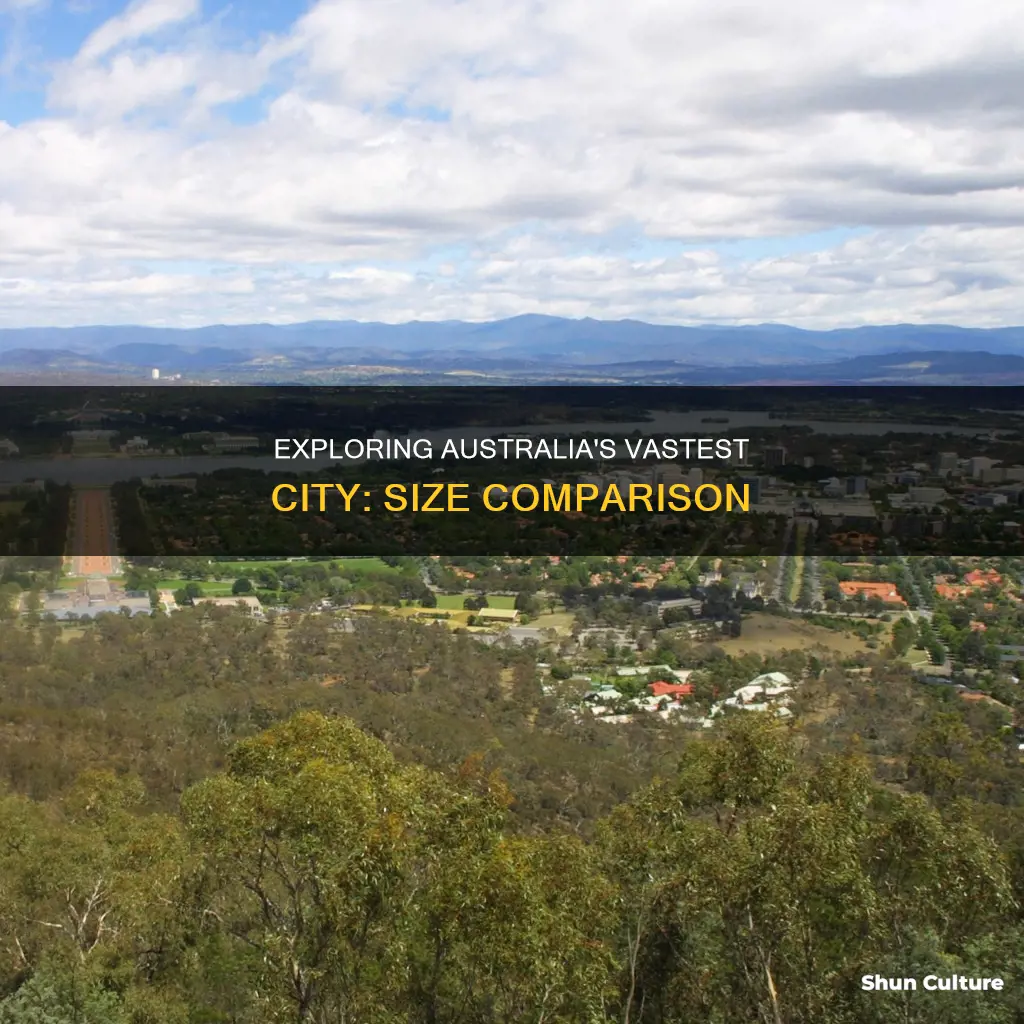 what is the largest city in australia by size