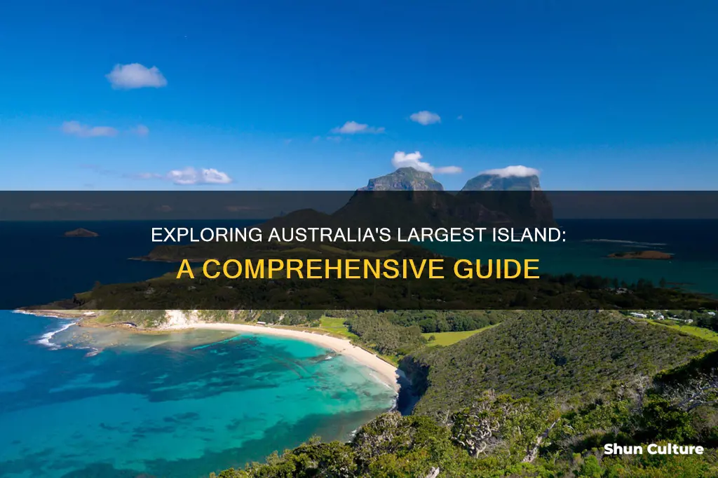 what is the largest island within australian maritime borders