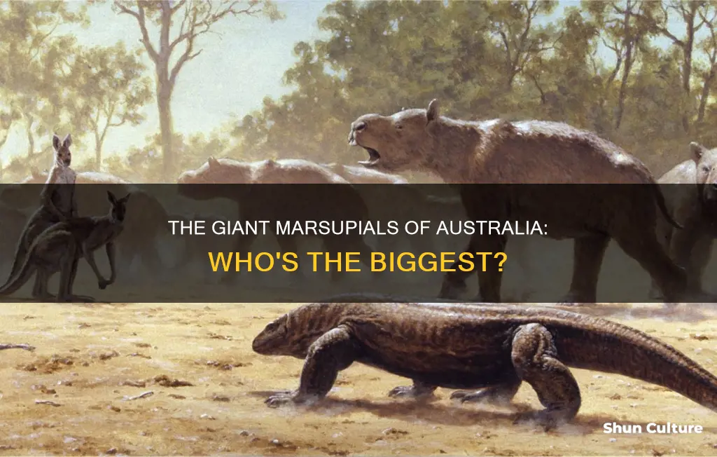 what is the largest marsupial found in australia