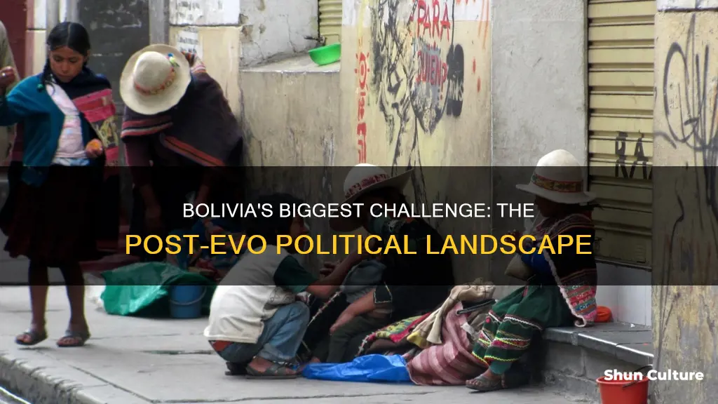 what is the largest problem in bolivia evo