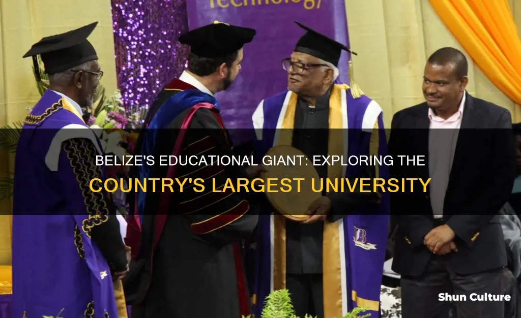 what is the largest university in belize