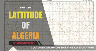 Exploring Algeria's Geographic Coordinates: Understanding Its Latitude Position