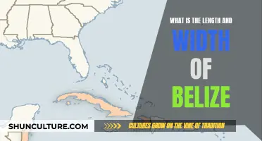 The Extent of Belize: A Country's Length and Breadth