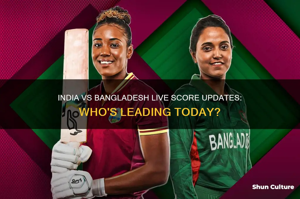 what is the live score of india vs bangladesh