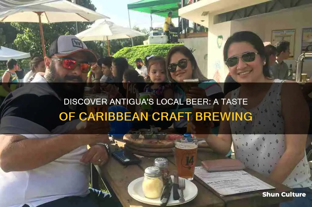 what is the local beer in antigua