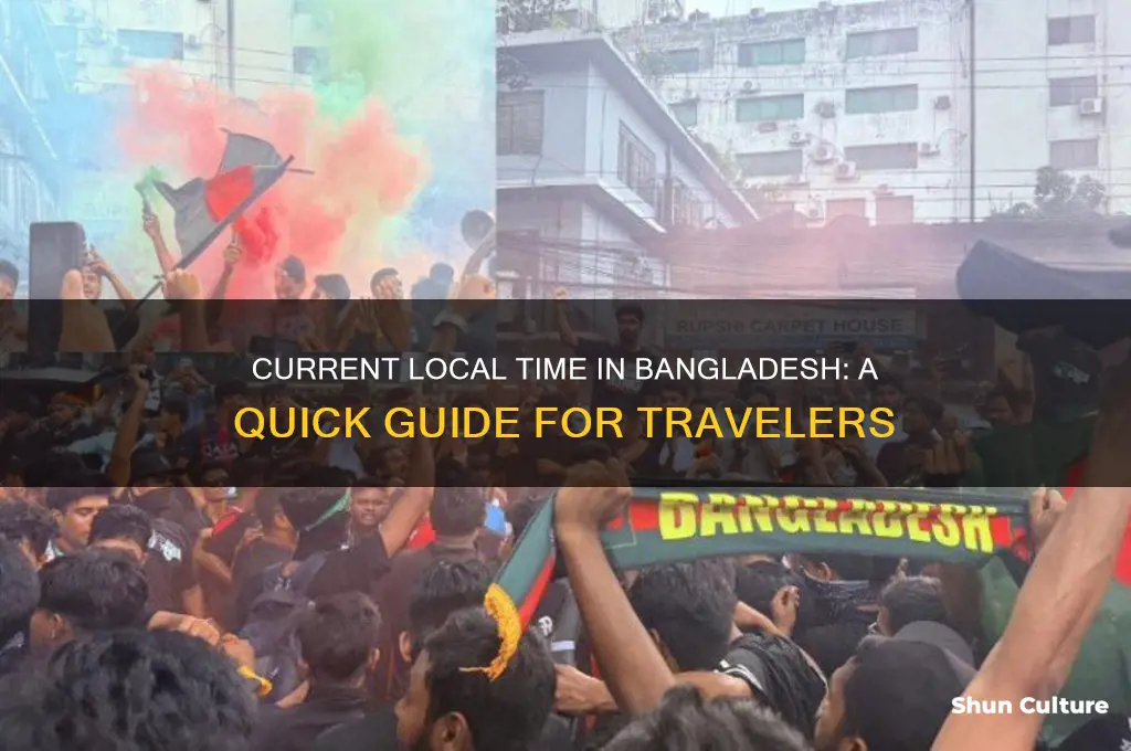 what is the local time in bangladesh