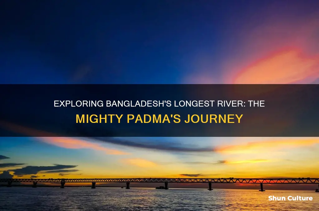 what is the longest river in bangladesh