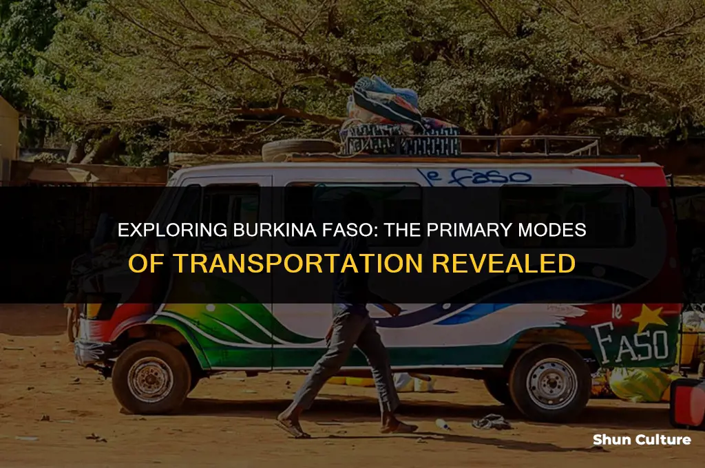 what is the main form of transprtation in burkina faso