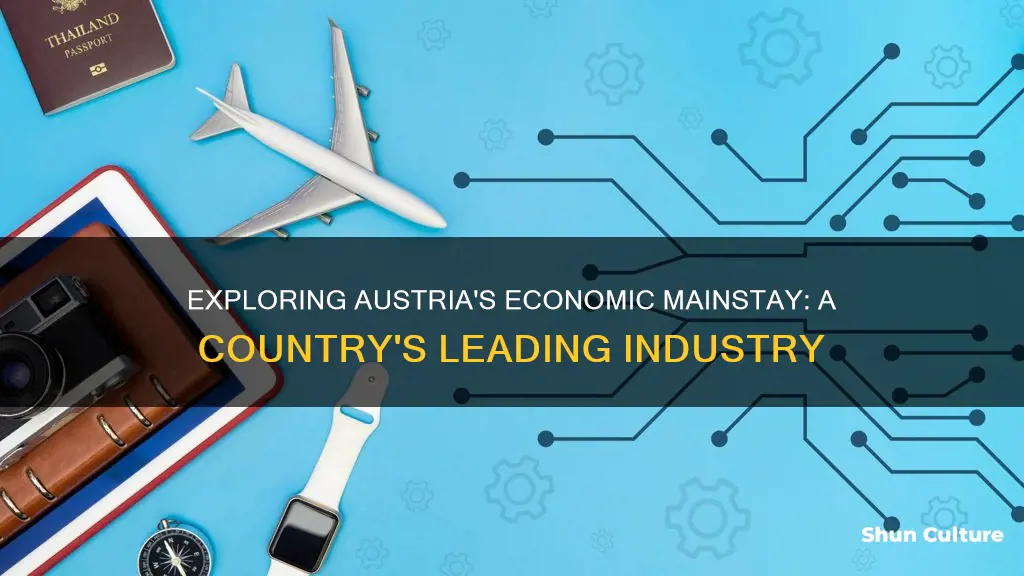 what is the main industry in austria