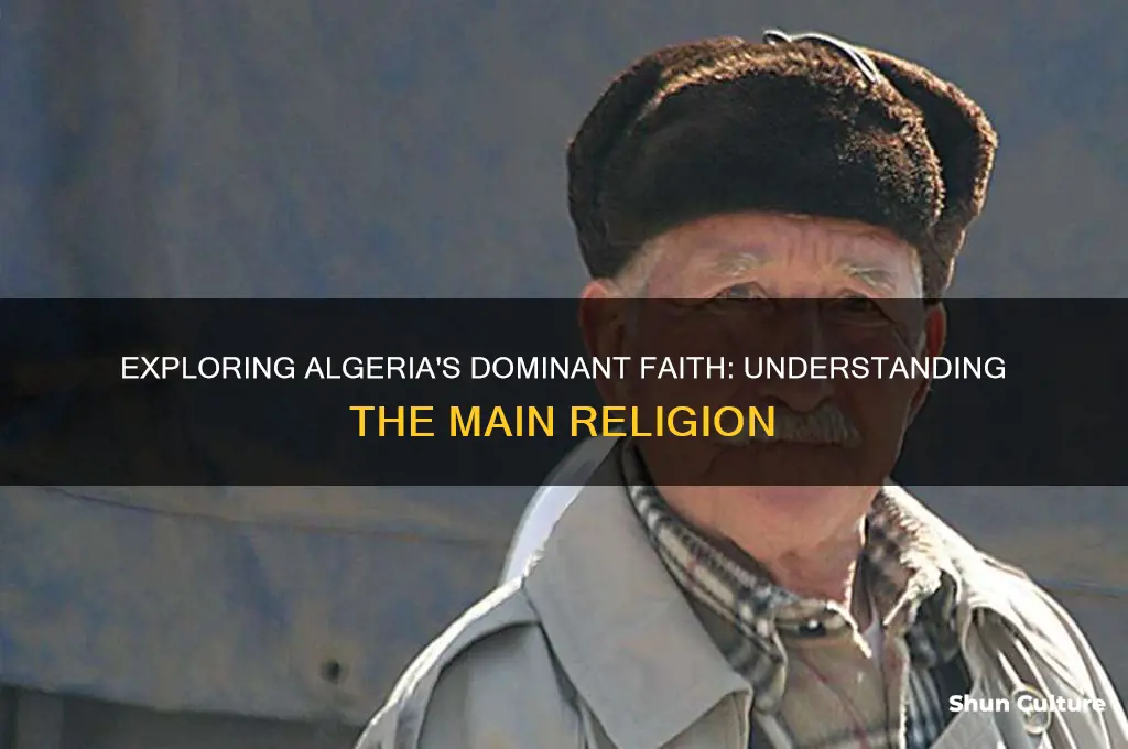what is the main religion in algeria
