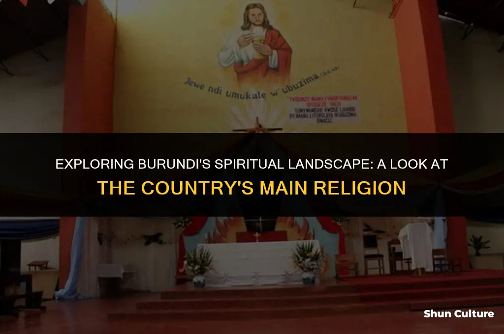 what is the main religion in burundi
