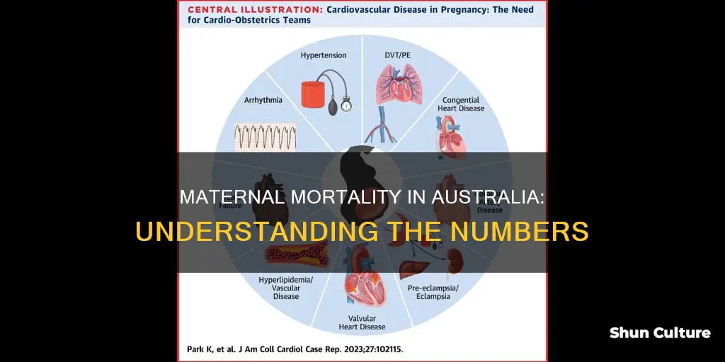 what is the maternal mortality rate in australia