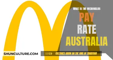 McDonald's Pay Rates in Australia: How Much?